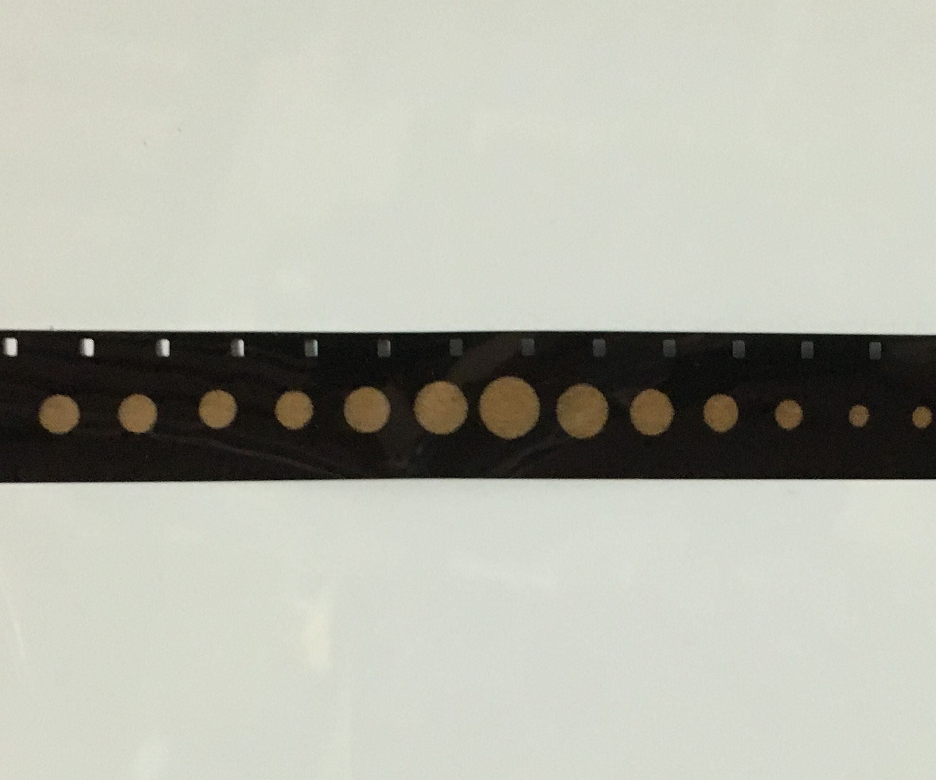 Laser-Etched 16mm Film Strip