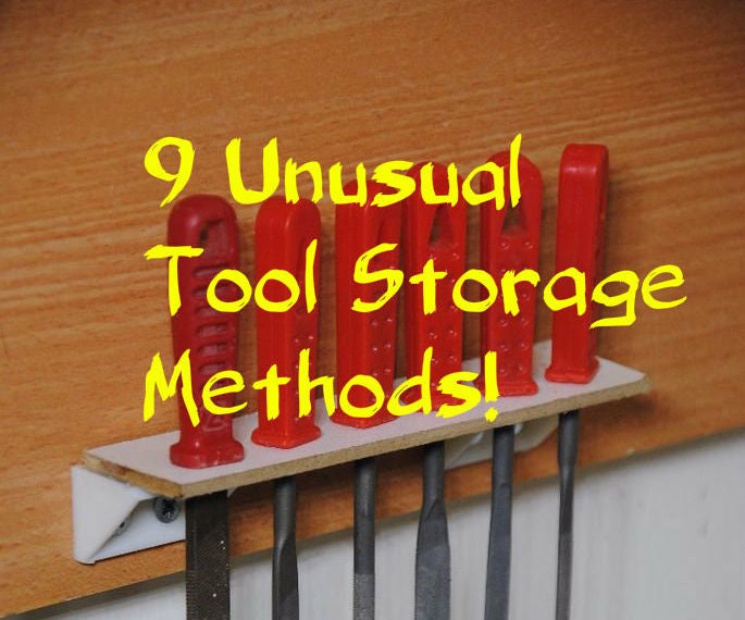 9 Unusual Tool Storage Methods for Your Workshop