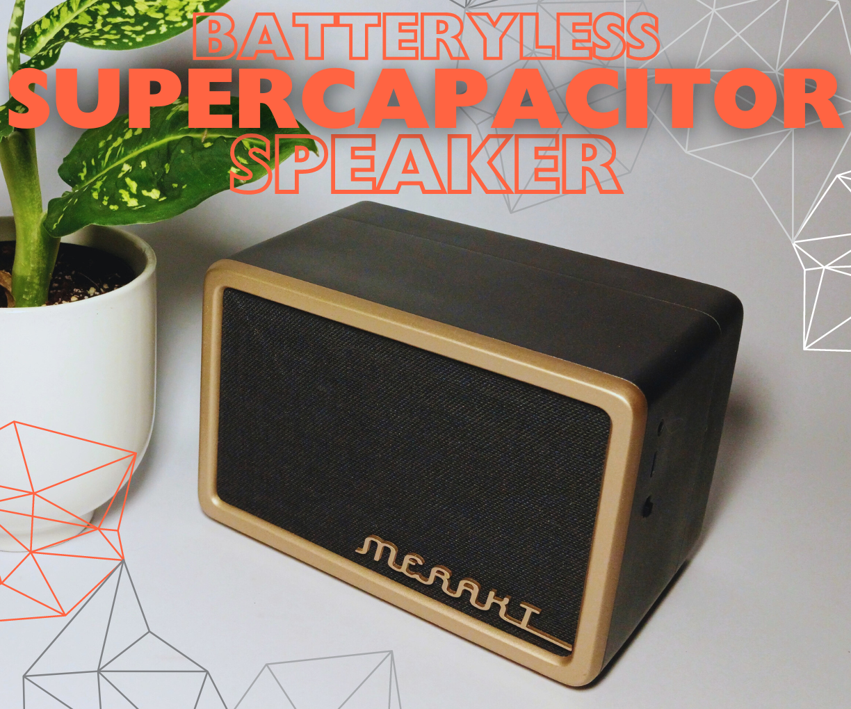 Build a Supercapacitor Powered Speaker!