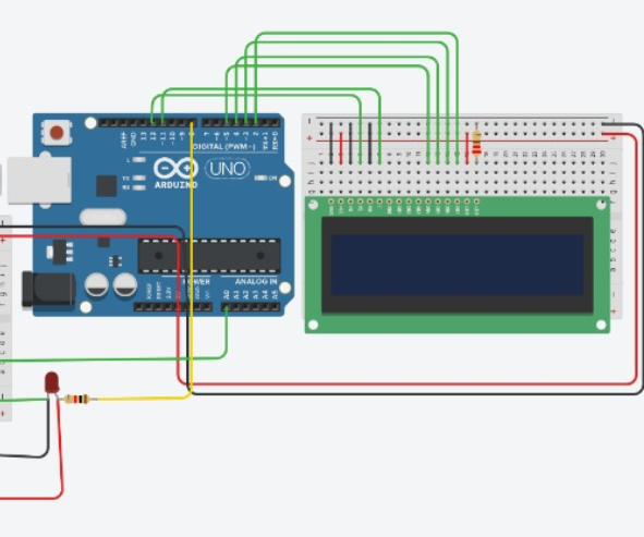 Gas Sensor With LCD