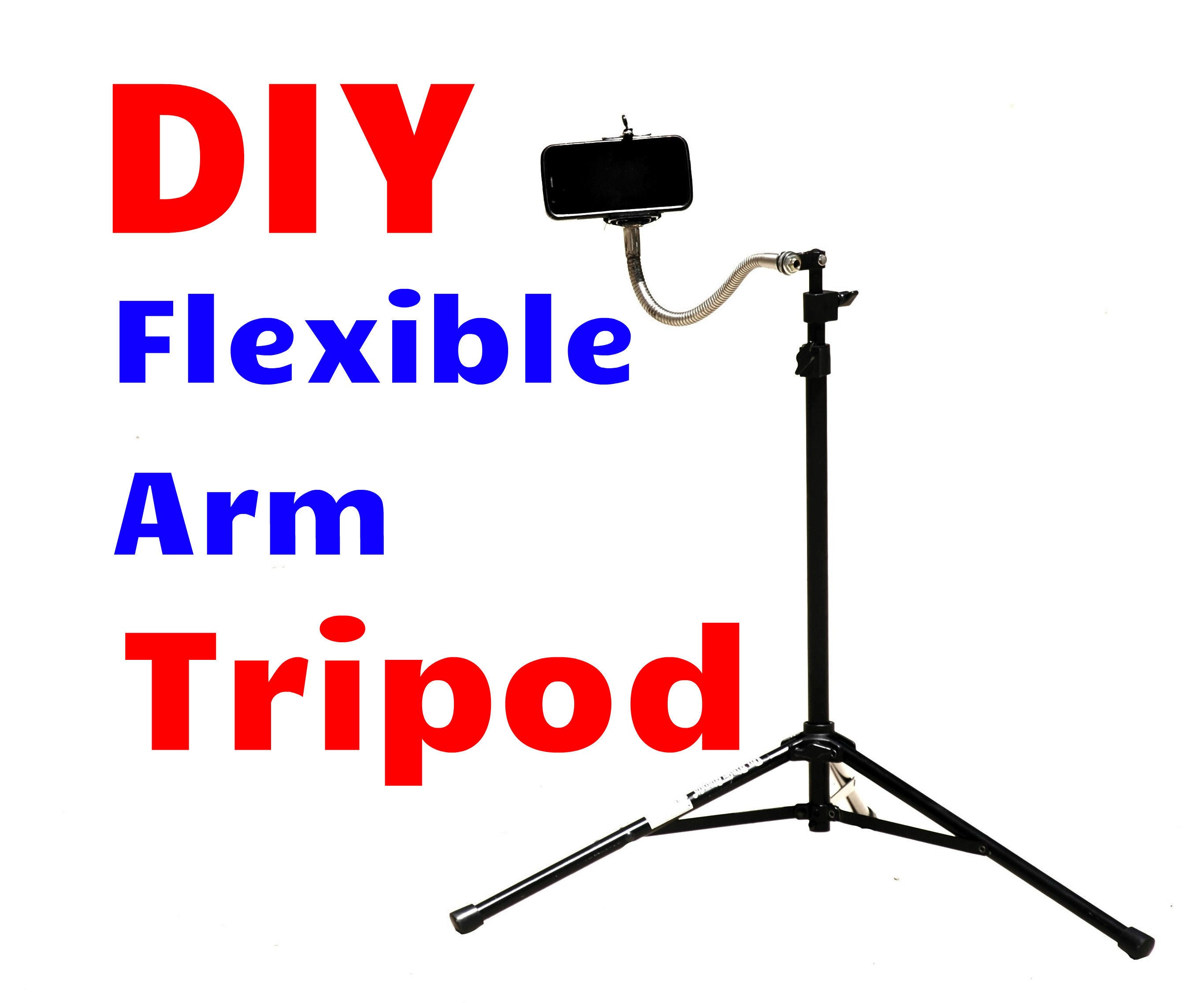 IKEA Hack: DIY Flexible Arm Tripod!