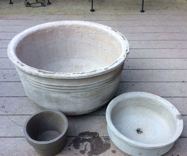 Pots From Sand and Cement, NO MOLDS