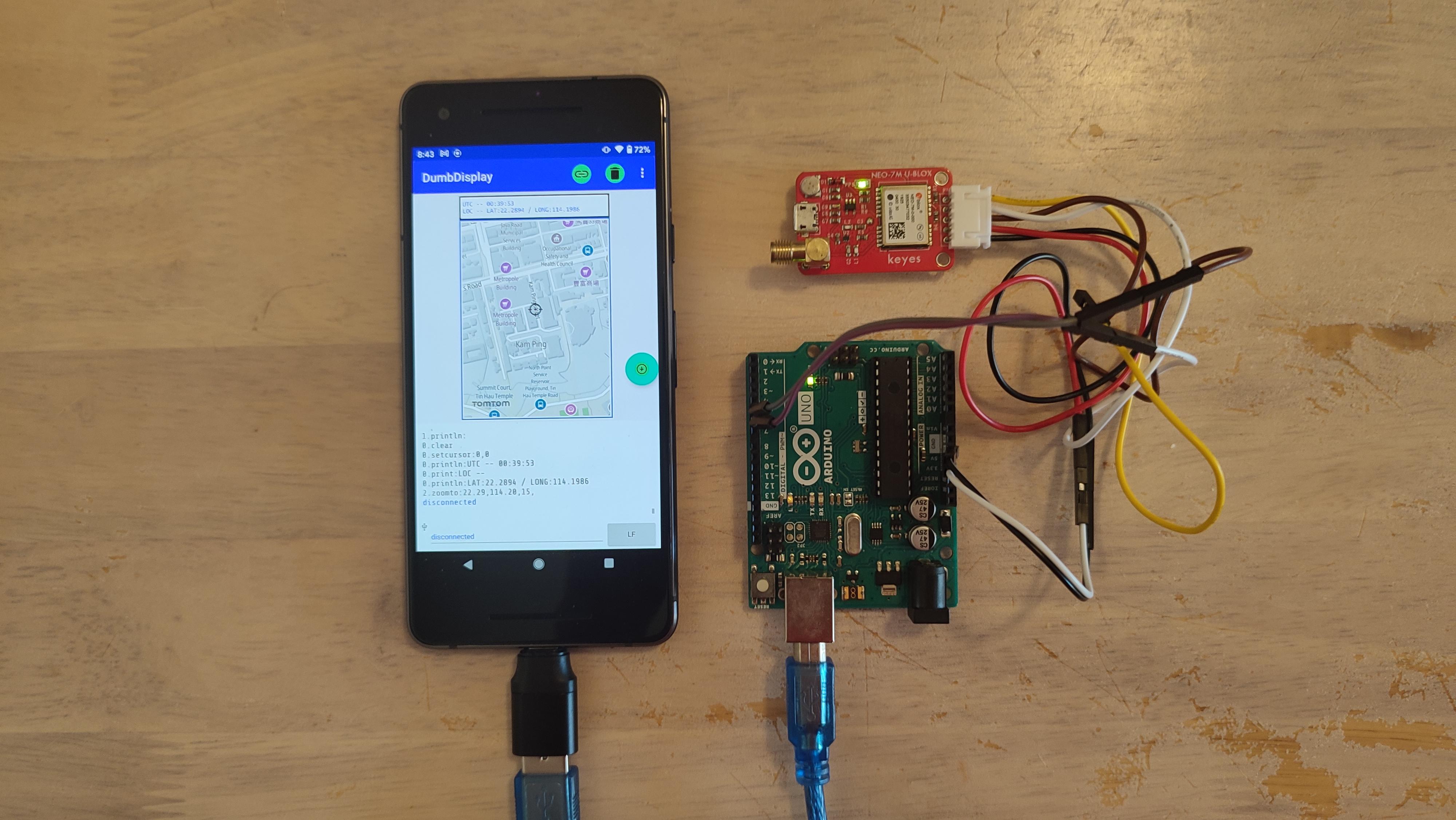 NEO-7M U-BLOX GPS Module Experiment