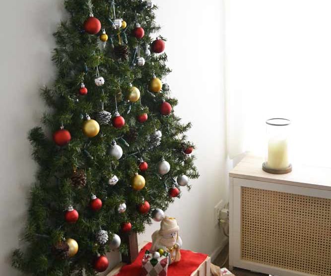 Wall Mounted Christmas Tree
