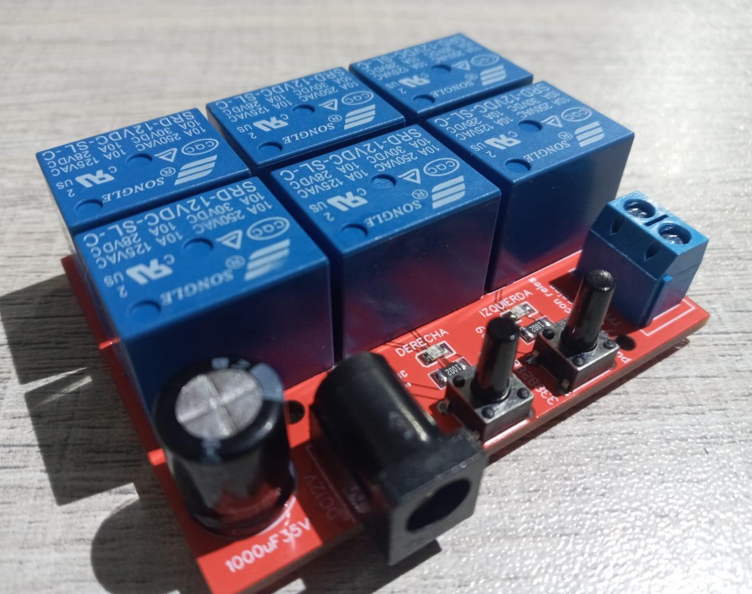 H BRIDGE WITH RELAYS AND PROTECTION