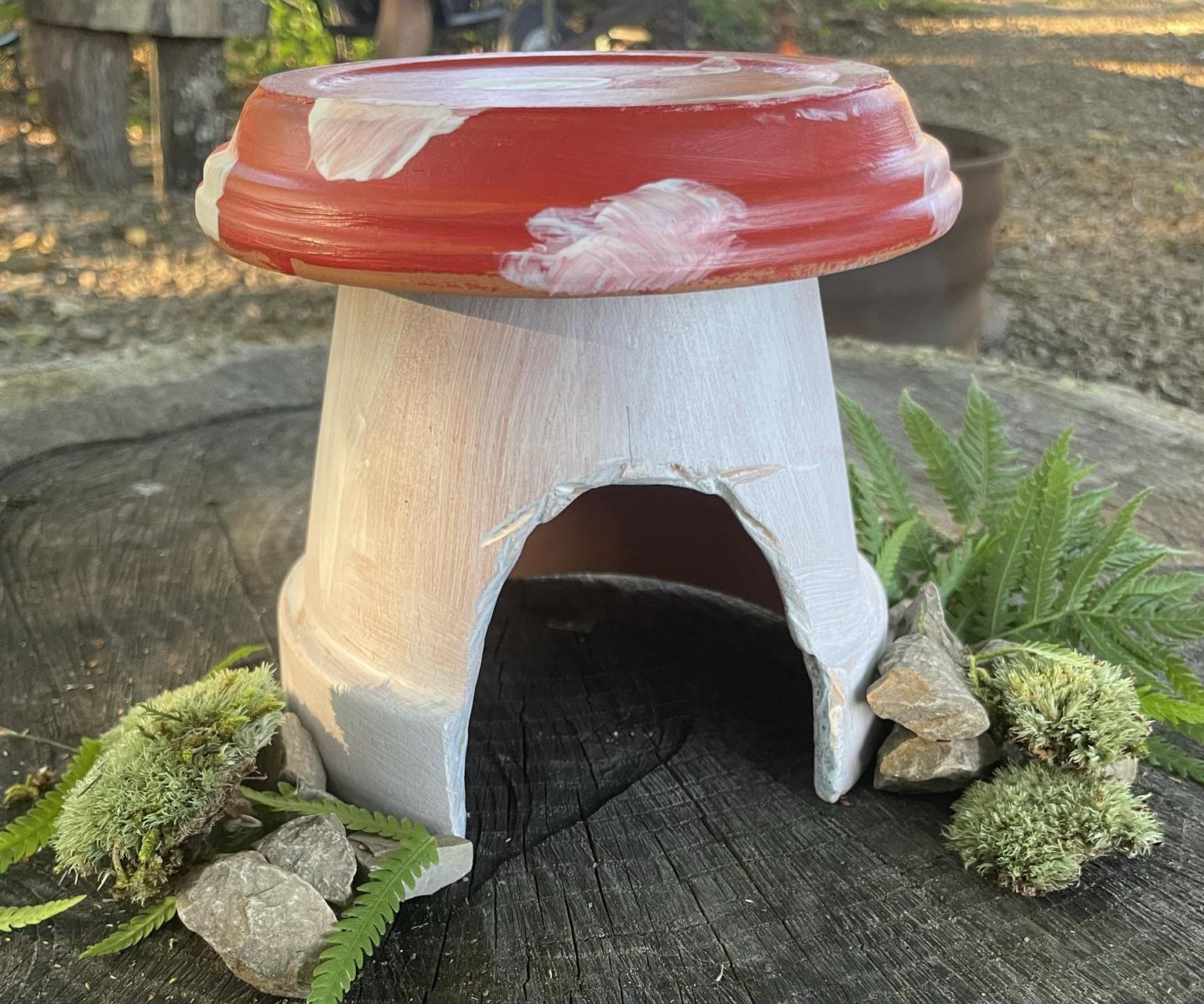 Mushroom Toad House