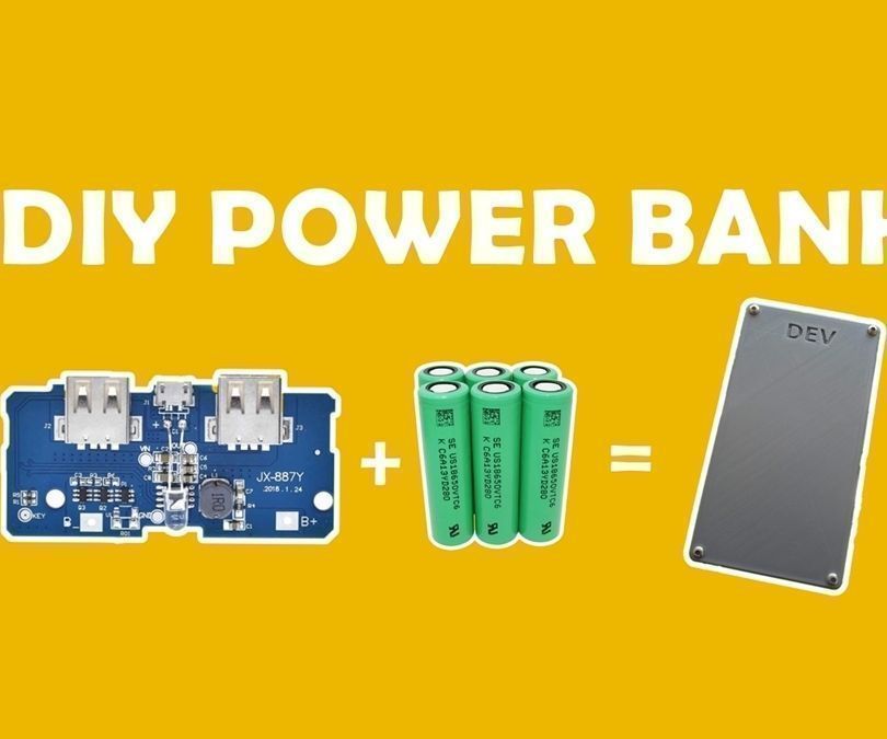 DIY PowerBank From Old Laptop Batteries