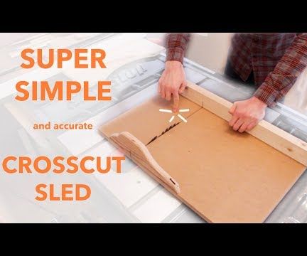 How to Make a Crosscut Sled