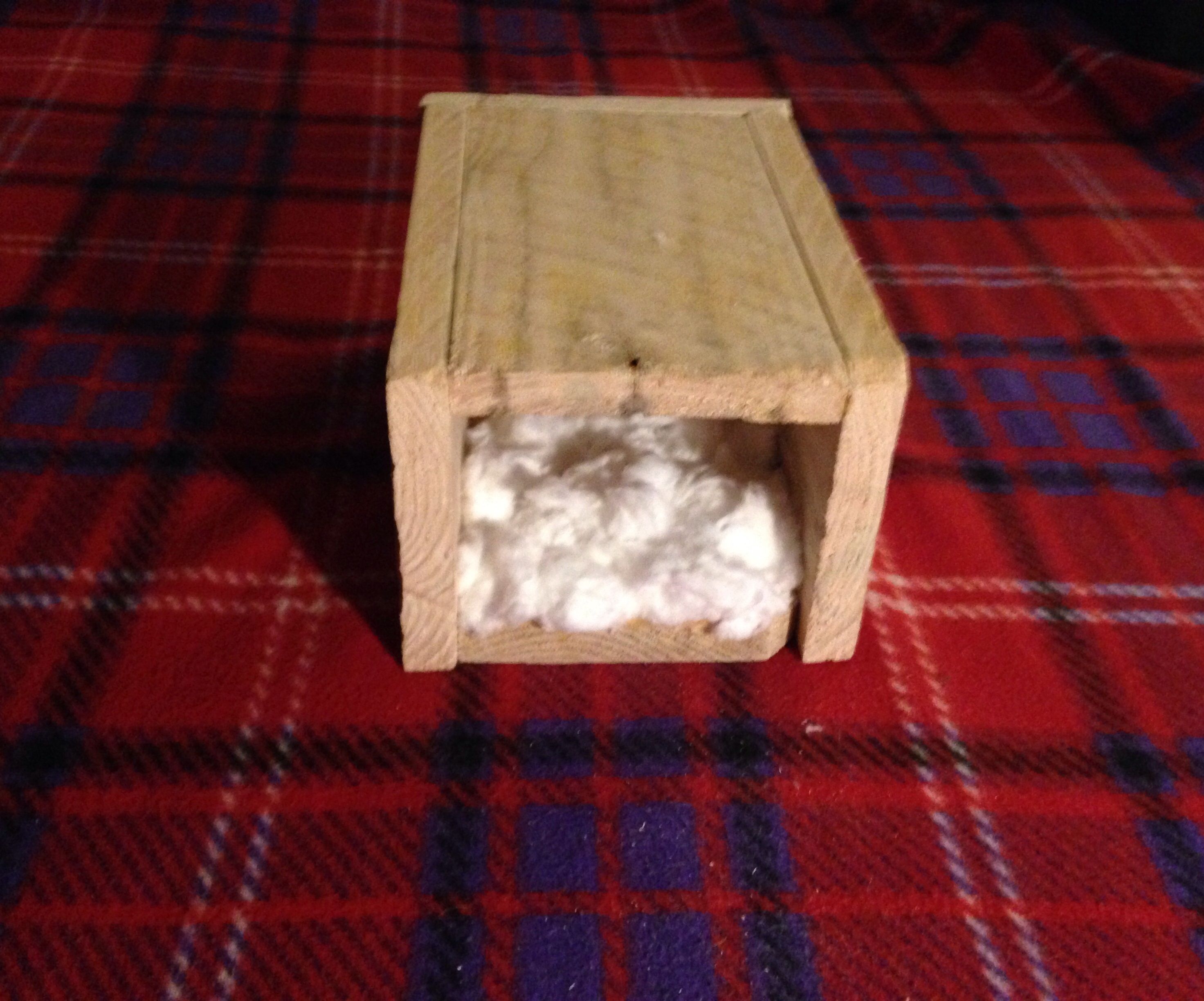 Hand Made Pallet House for Rodent