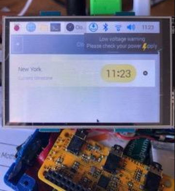 Raspberry Pi Digital Clock