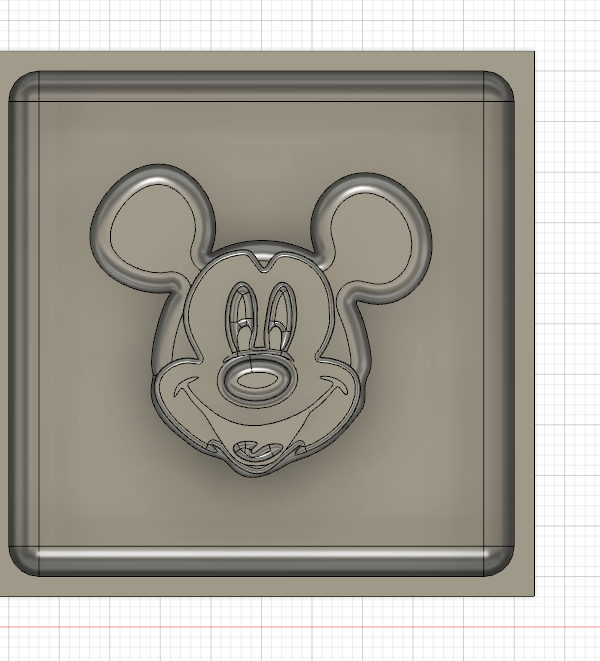 Molde Personalizado 3D - MICKEY MOUSE