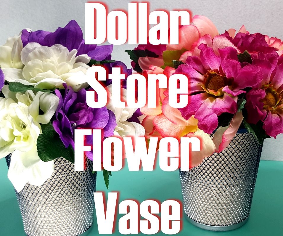 Dollar Store Flower Vase