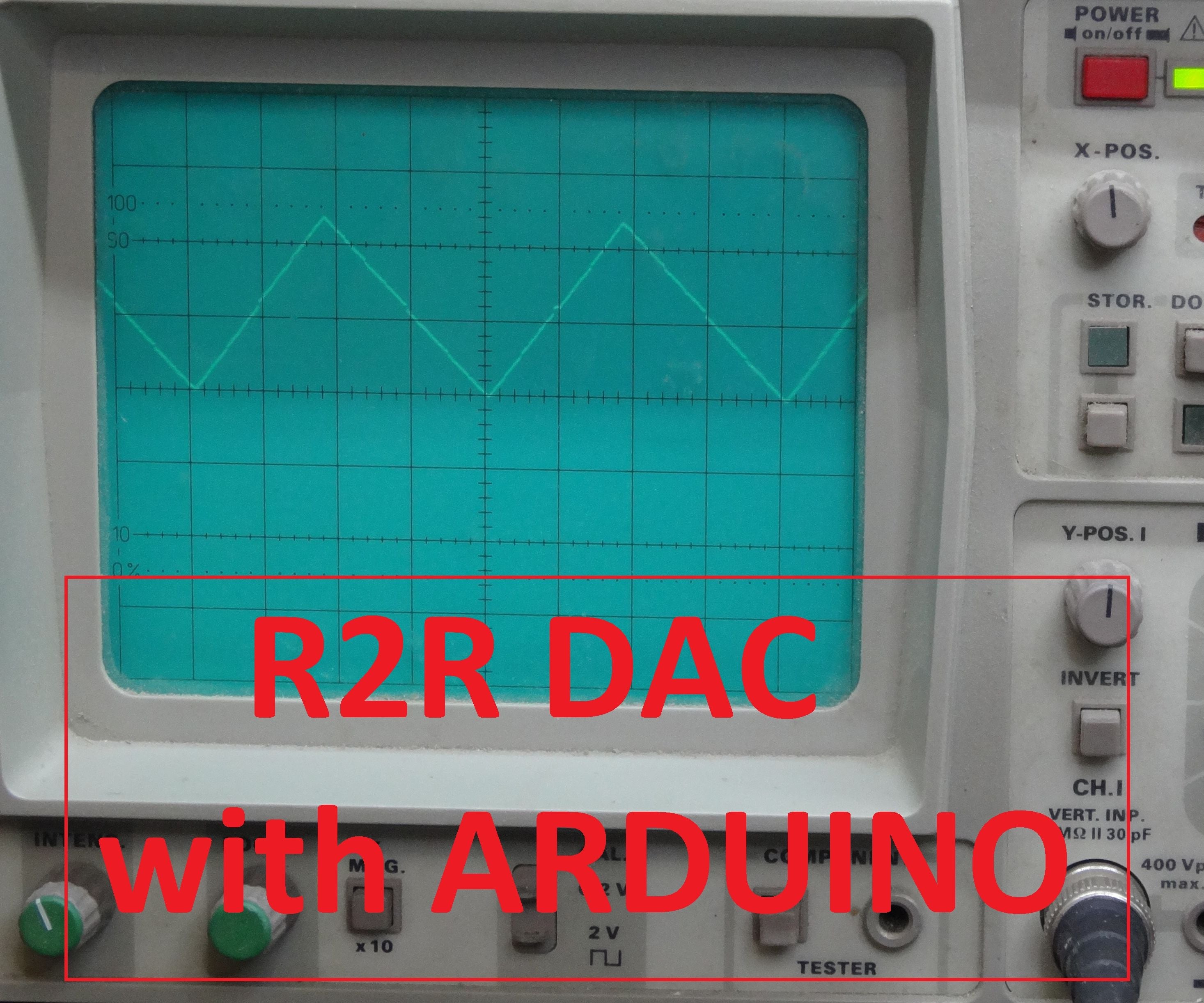 R2R Digital-Analog-Converter (DAC)