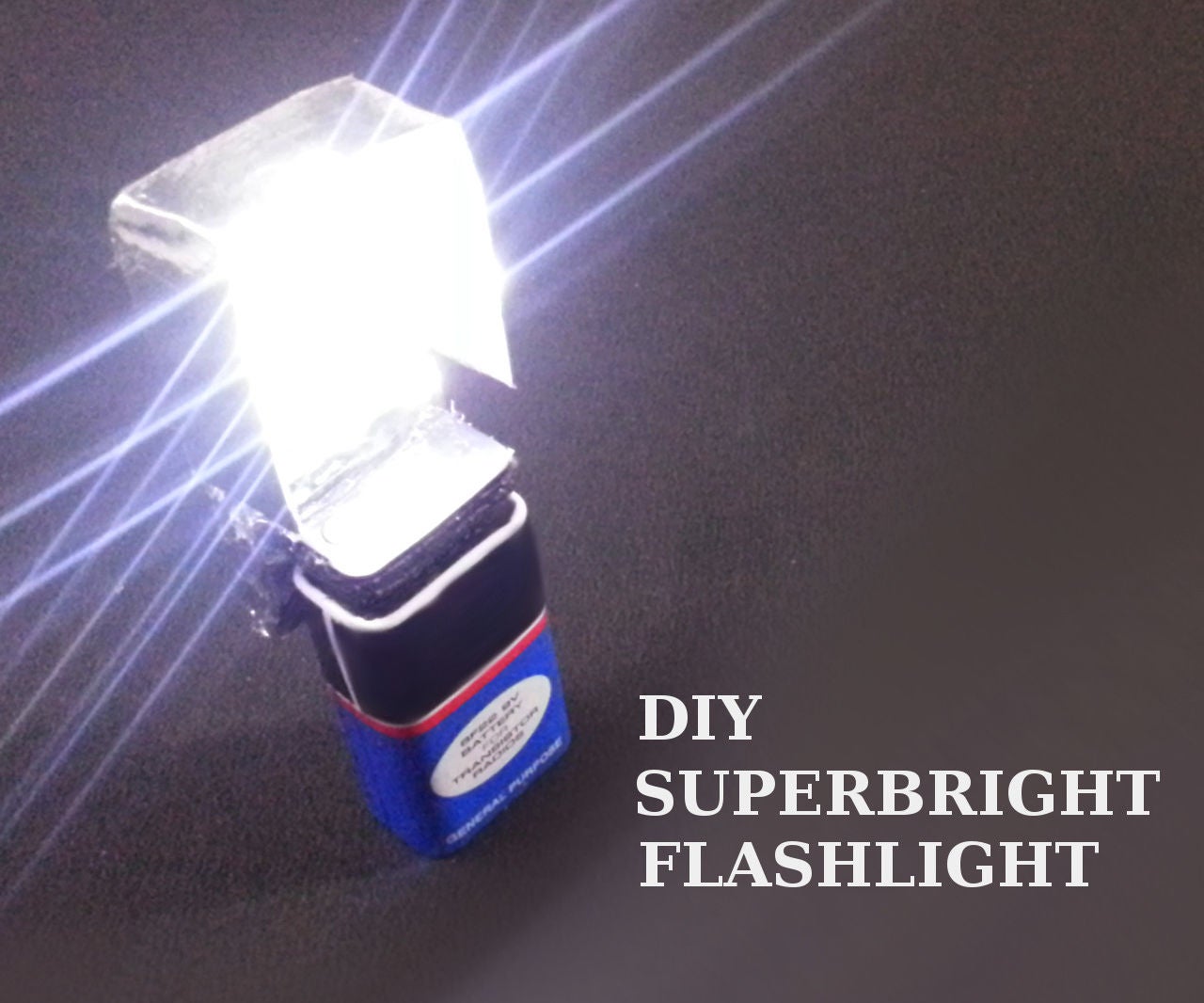 DIY SuperBright Flashlight