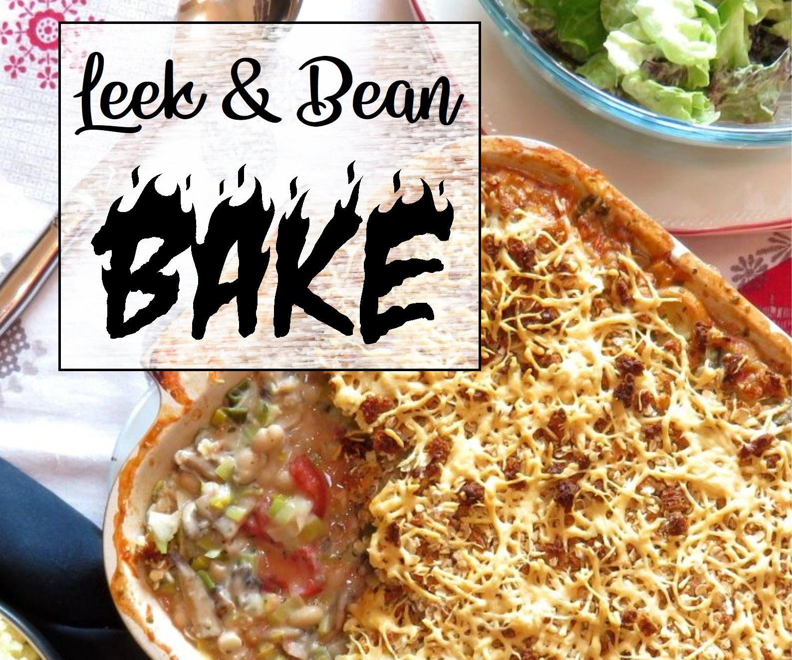 Leek and Bean Bake