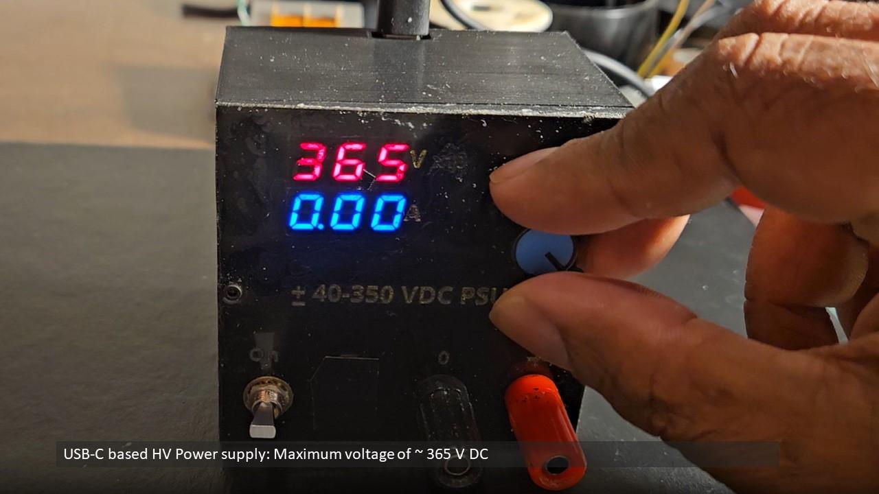 How to Make a USB-C Based -350-0+350 VDC Lab Power Supply