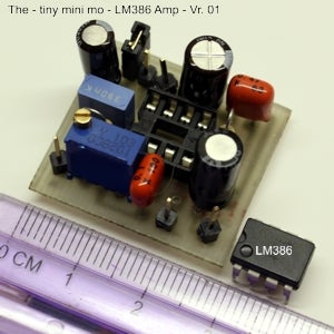 The Tiny Audio Amplifier