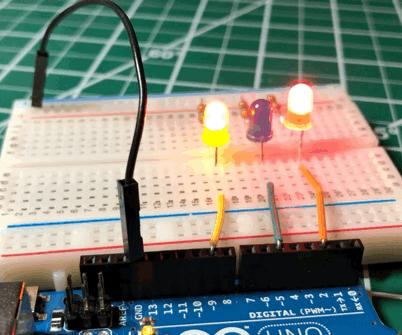 BLINKING LED WITH ARDUINO