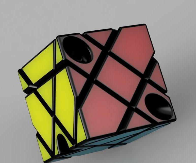 Adding Another Dimension to the Rubik's Cube (Designed in Tinkercad)