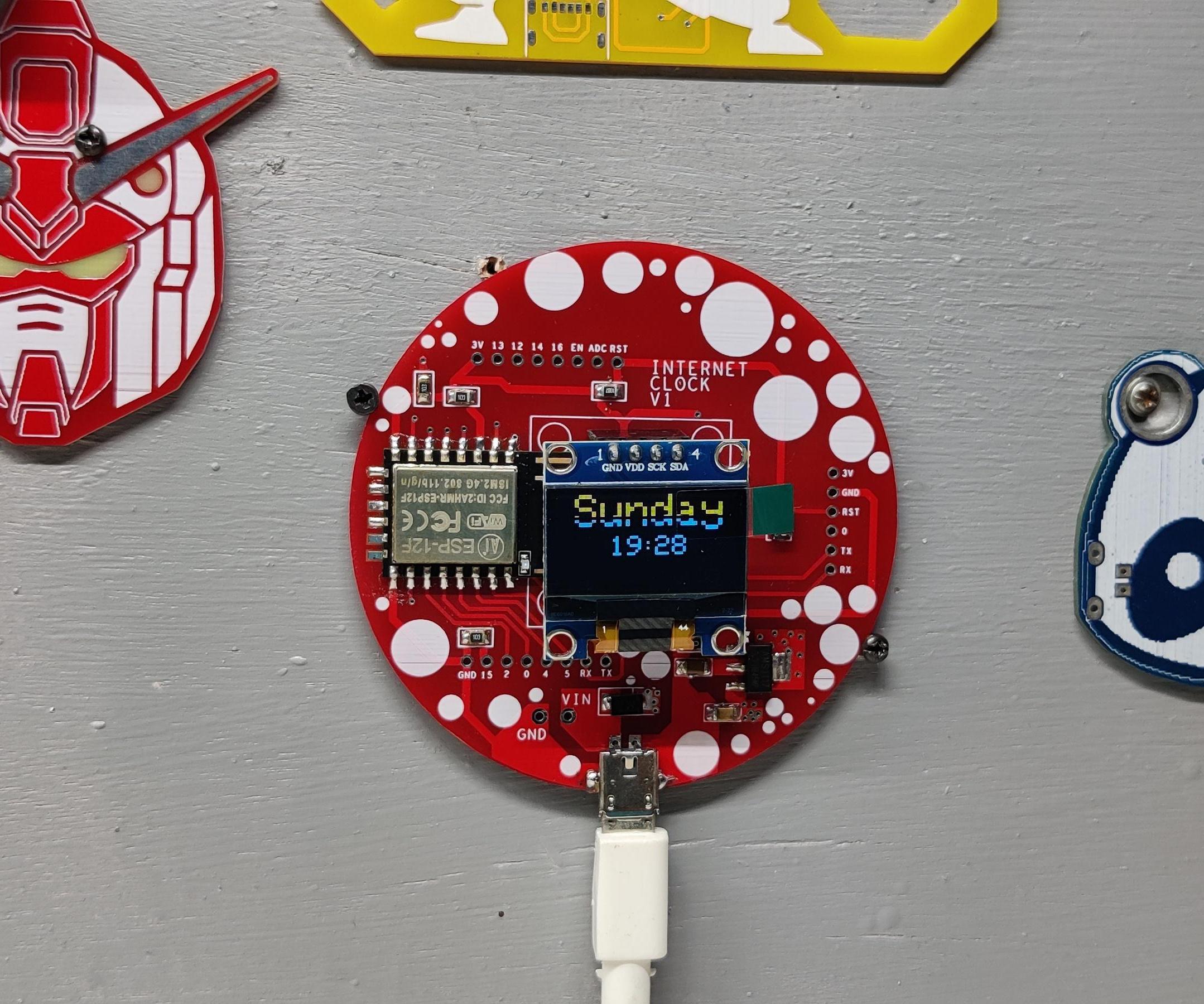 Internet Clock With ESP8266