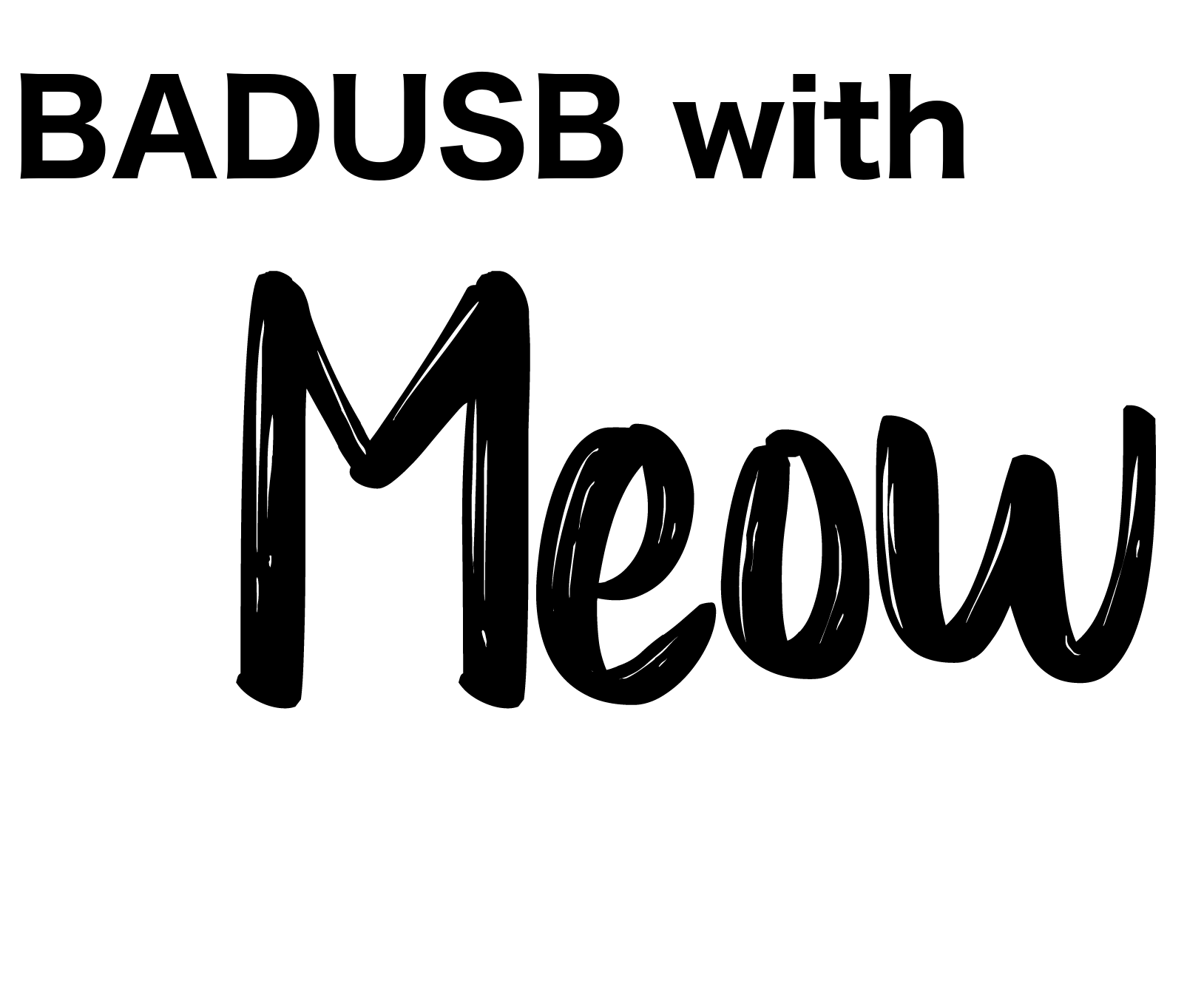 Rubber Cat: BadUSB With Meow Meow