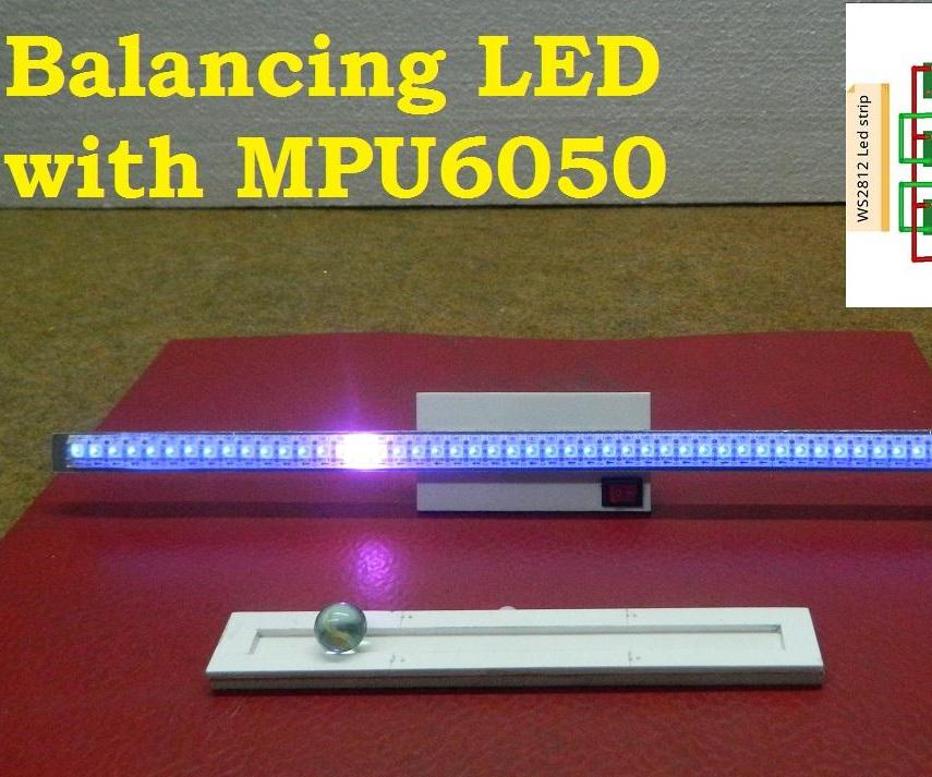 DIY Arduino Balancing Dot on Led Strip
