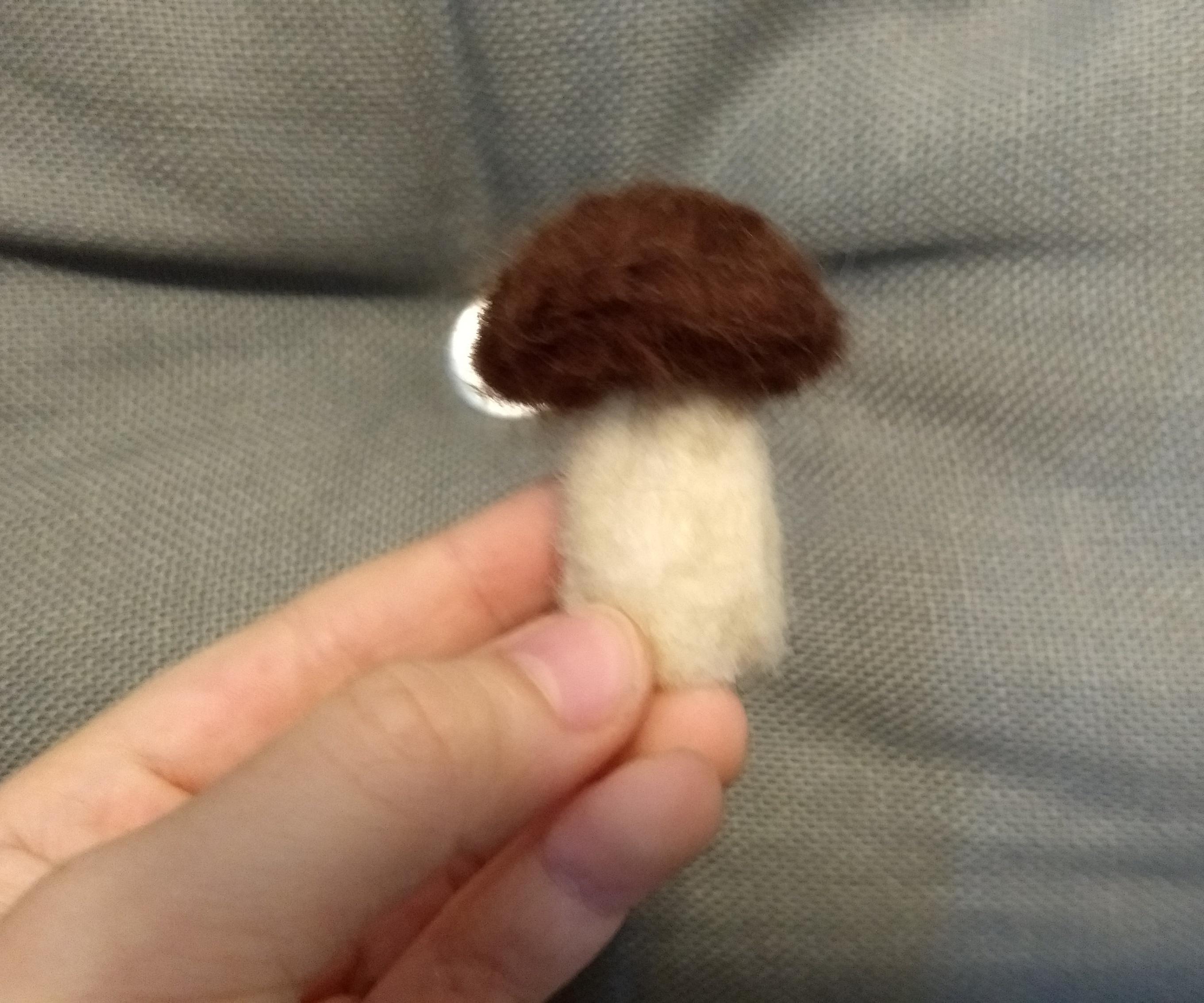 Easy Felted Toadstool