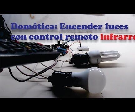 Domótica: Encender Luces Con Control Remoto Infrarrojo – Muy Fácil