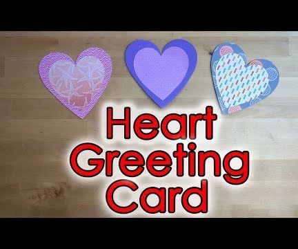 Heart Greeting Flip Card