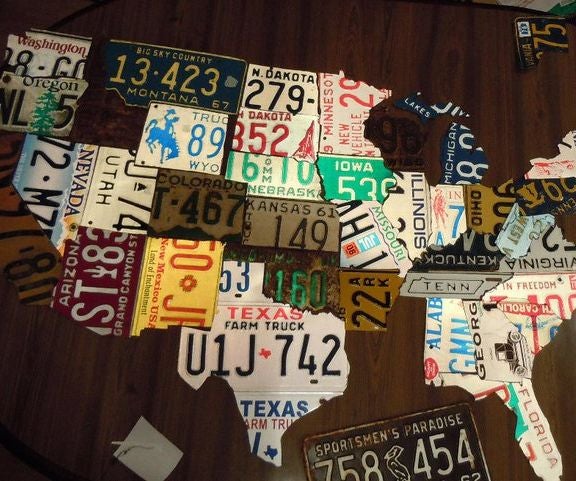 Create a License Plate Map