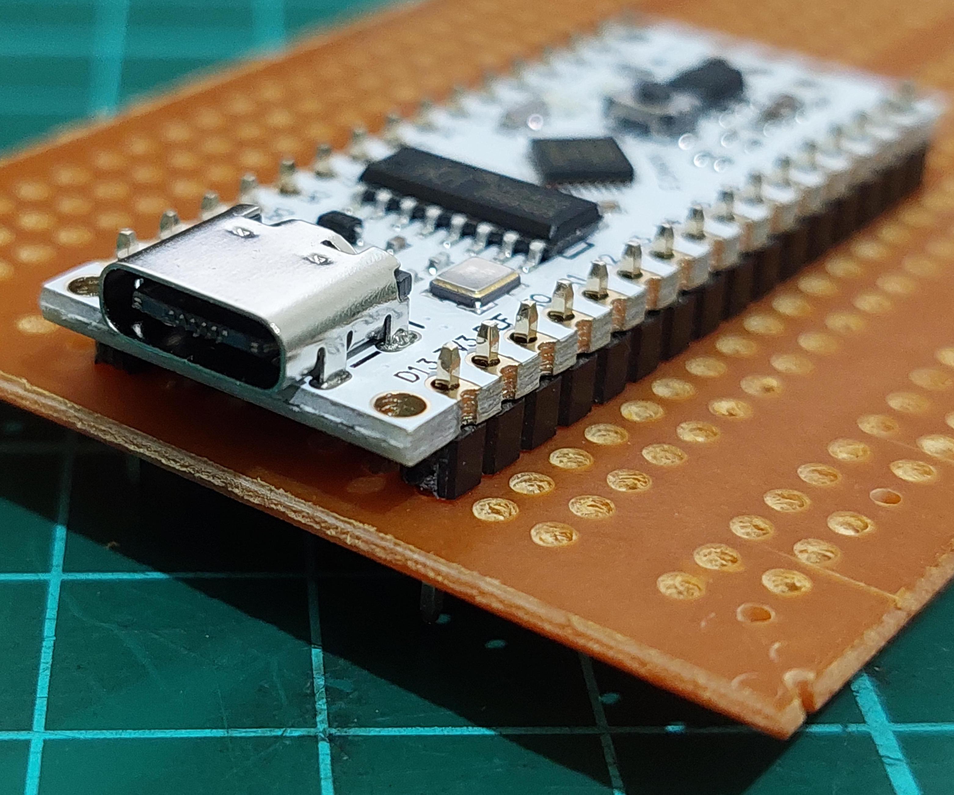 Setup of Compact Arduino Nano-compatible With USB C