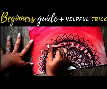  Watercolor Mandala for Beginners + HELPFUL TIPS