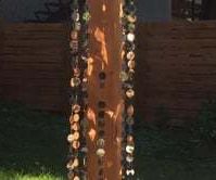 Sparkly Column Outdoor Mobile