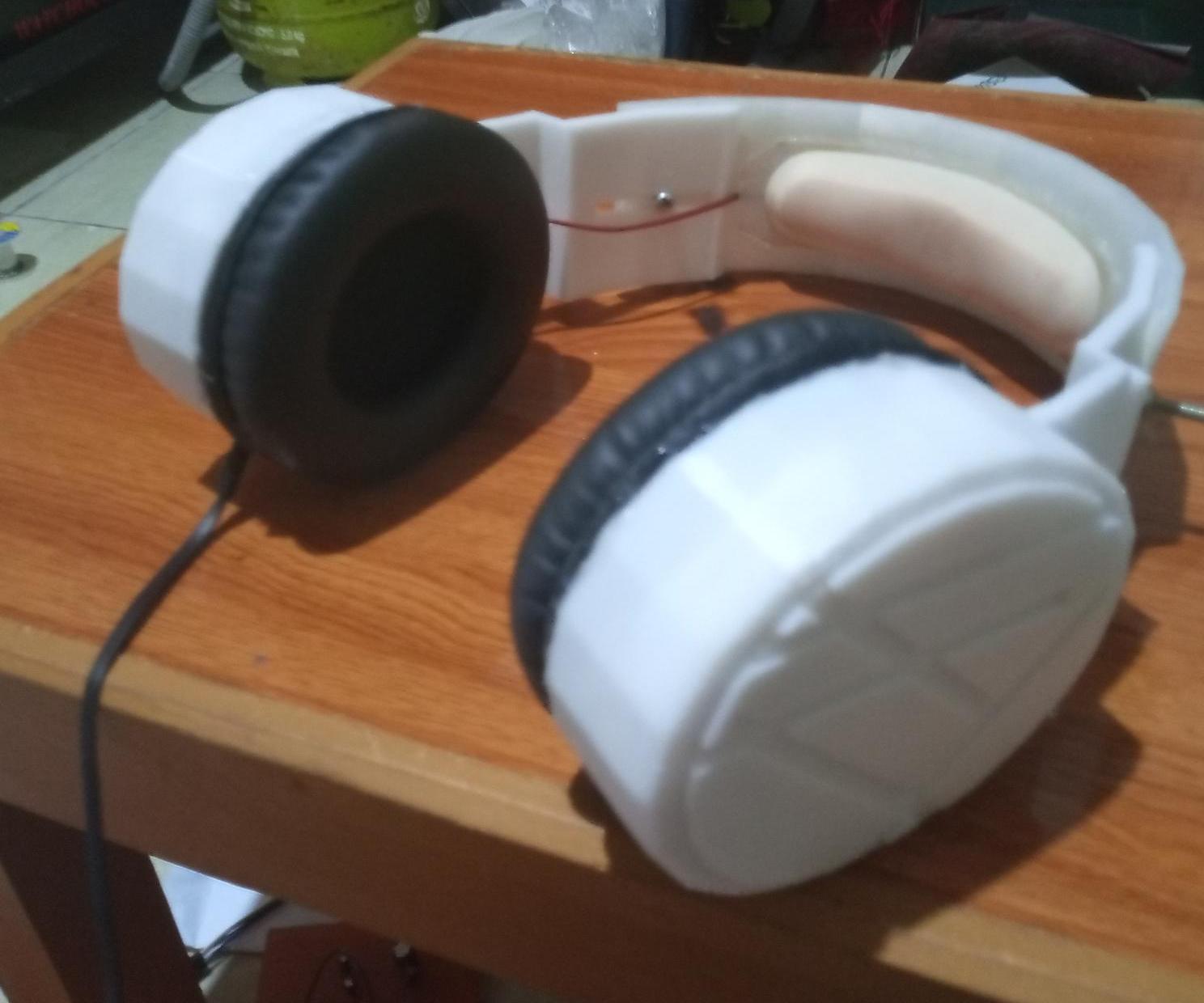 DIY 3D Printed Headphone