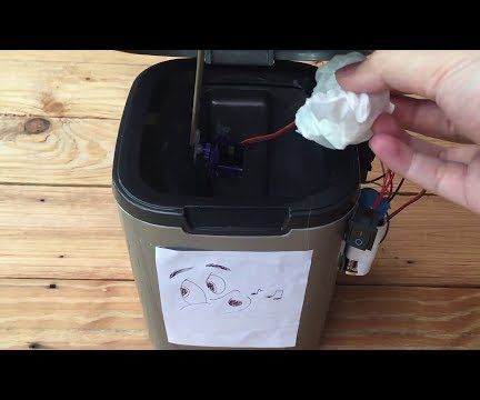 Whistle Controlled Dustbin
