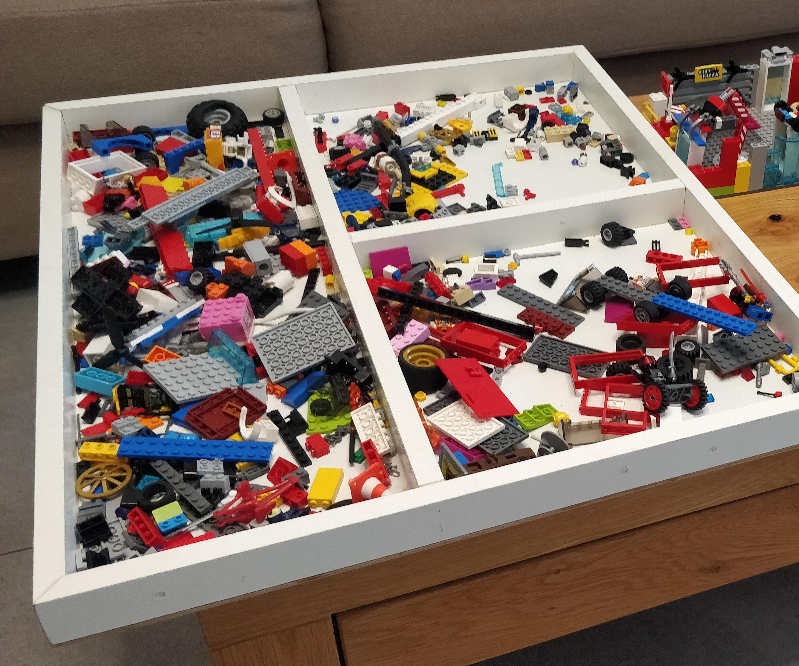 Simple Lego Tray / Legos Organizer / Storage From Scrap Wood DIY
