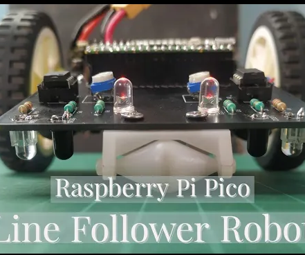 Line Follower Robot With Pi Pico