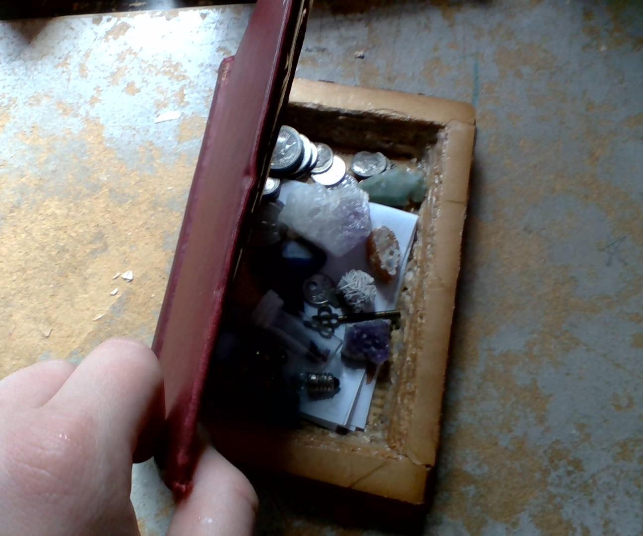 Secret Compartment Book Safe 