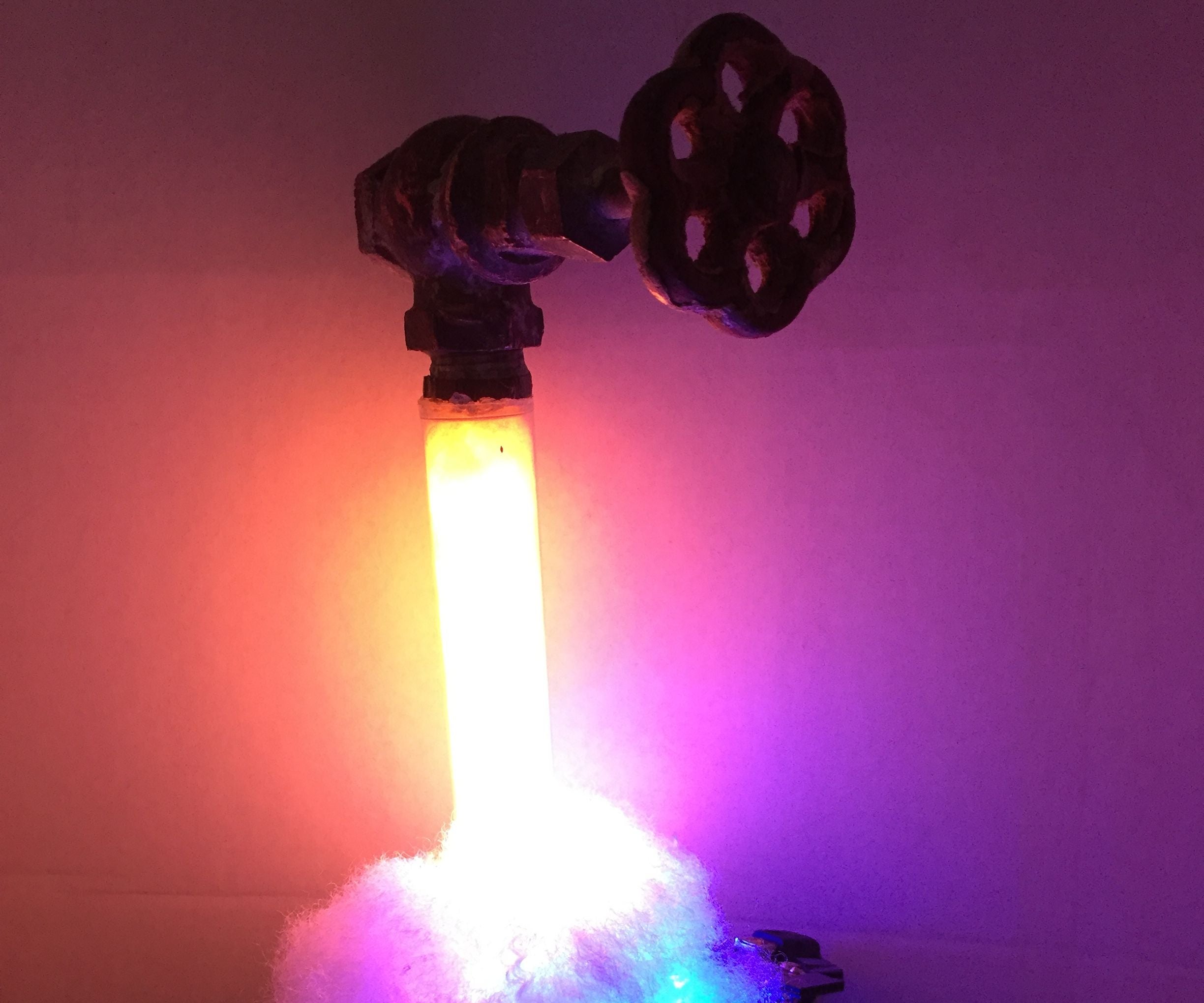 Neopixel Running Water Faucet Lamp