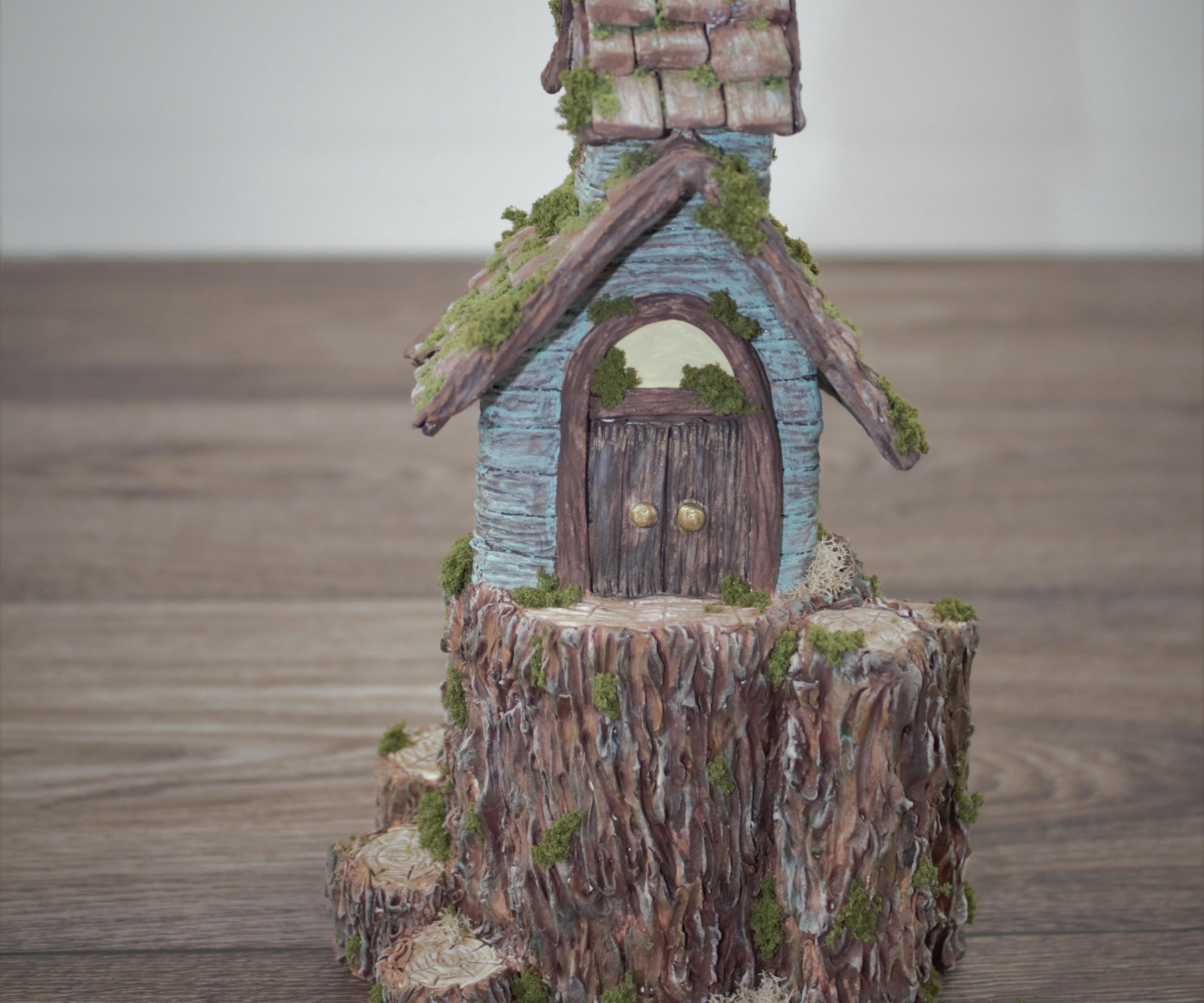 Rustic Fort Fairy House