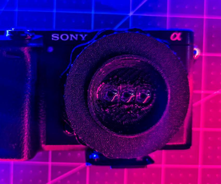 3D Printed Wigglegram Lens (Sony E-mount / APSC)