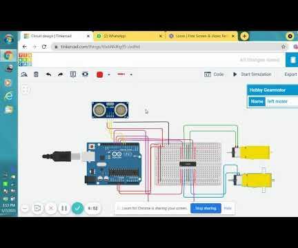  Virtual Obstacle Avoiding Robot 