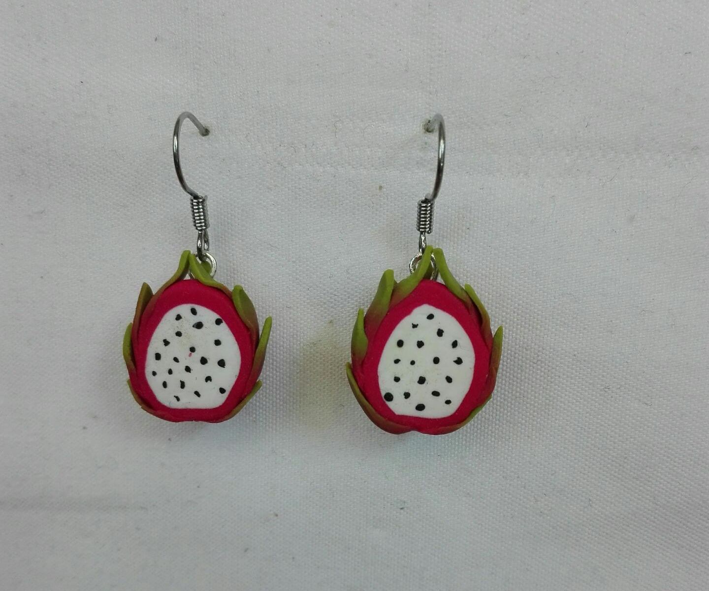 Dragon Fruit Earrings