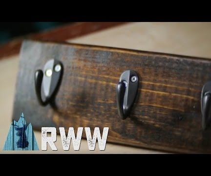 How to Make a Wooden Key Holder