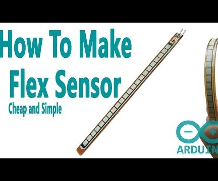 Arduino - Make a Flex Sensor for Robotic Hand (Cheap and Simple)