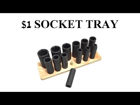 $1 Socket Tray