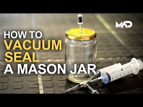 $2 Mason jar vacuum sealer