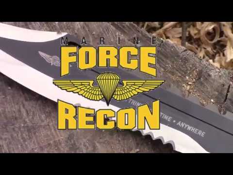 $20 Sawback Bowie Knife | Marine Force Recon