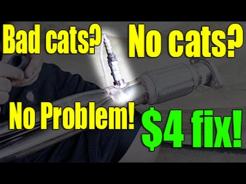 $4 Catalytic Converter P0420 Fix | 02 Sensor Simulator | Pass Emissions | Oxygen sensor