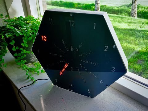 'Round' Word Clock